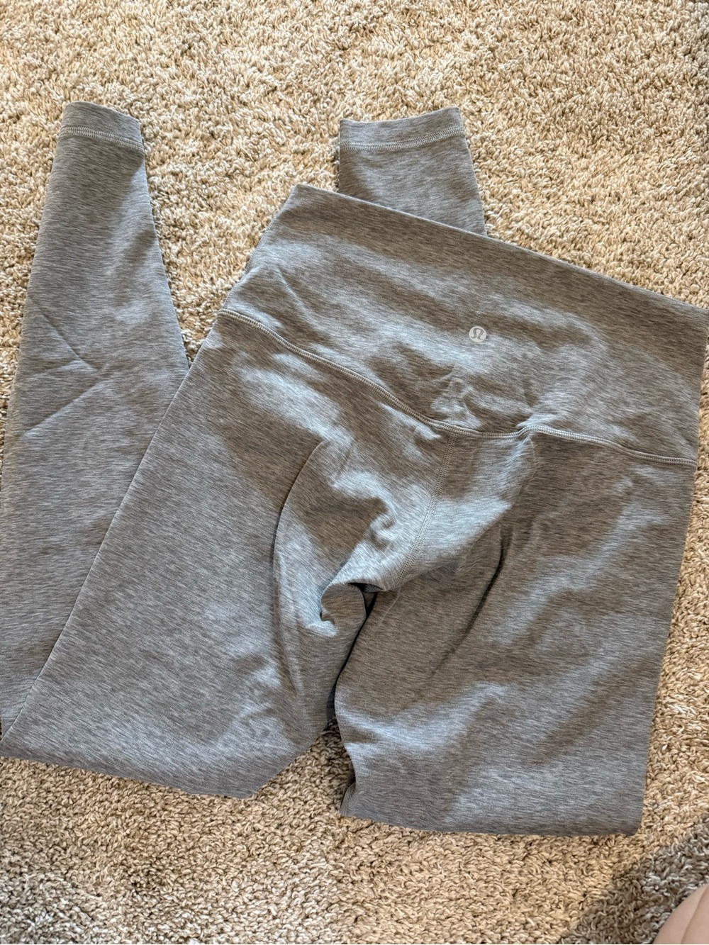 lululemon athletica Gray High-Rise Performance Leggings